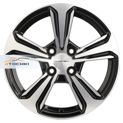6x15/4x100 ET48 D54,1 KHW1502 (Rio/Solaris) Black-FP