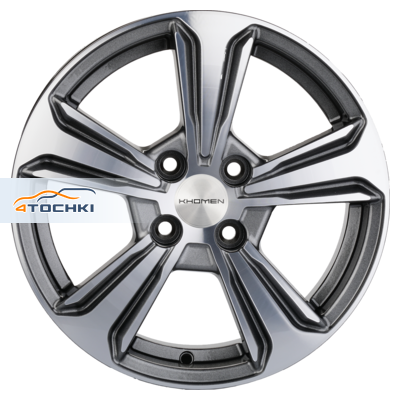 6x15/4x100 ET50 D60,1 KHW1502 (Vesta) G-Silver-FP