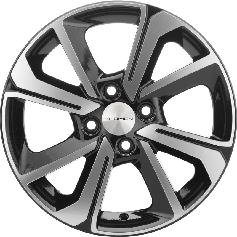 Khomen Wheels 6x15/4x100 ET37 D60,1 KHW1501 (XRay) Black-FP