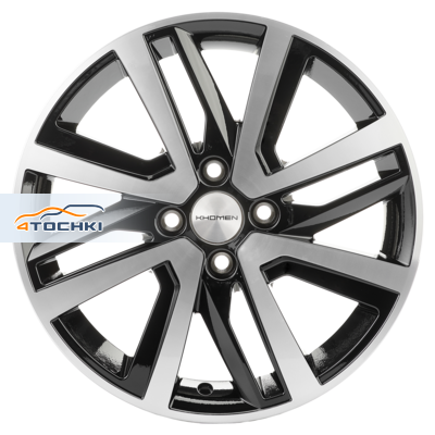 6x16/4x100 ET47 D56,6 KHW1609 (Nexia) Black-FP