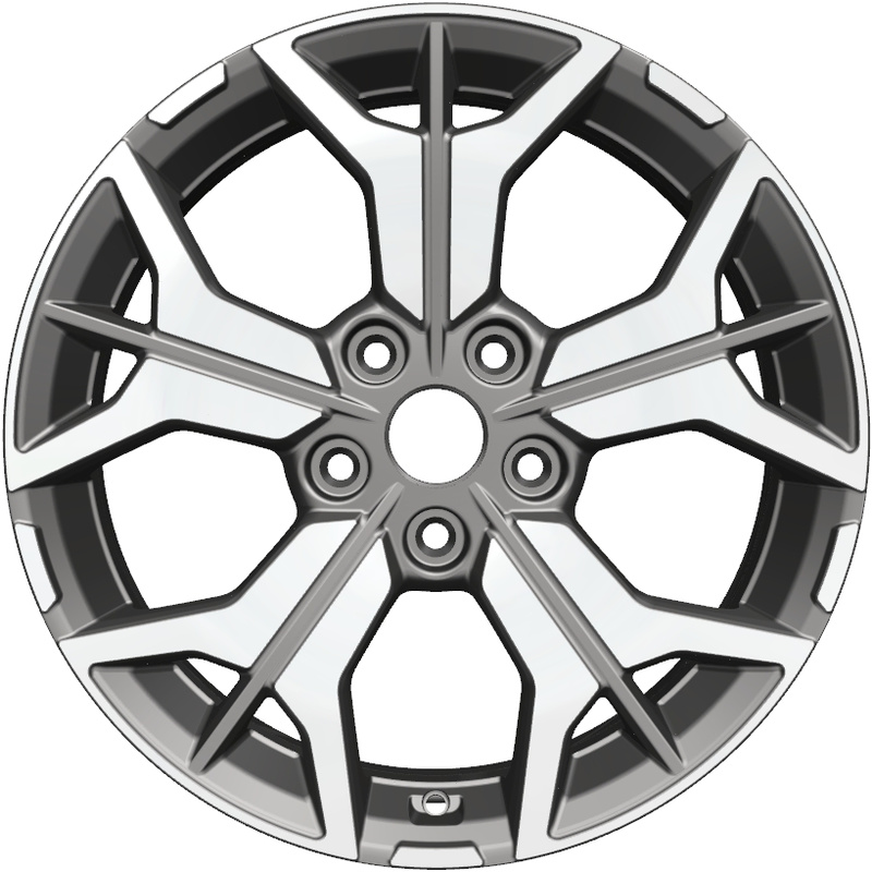 7x17/5x112 ET54 D57,1 KHW1715 (Jetta) Gray-FP