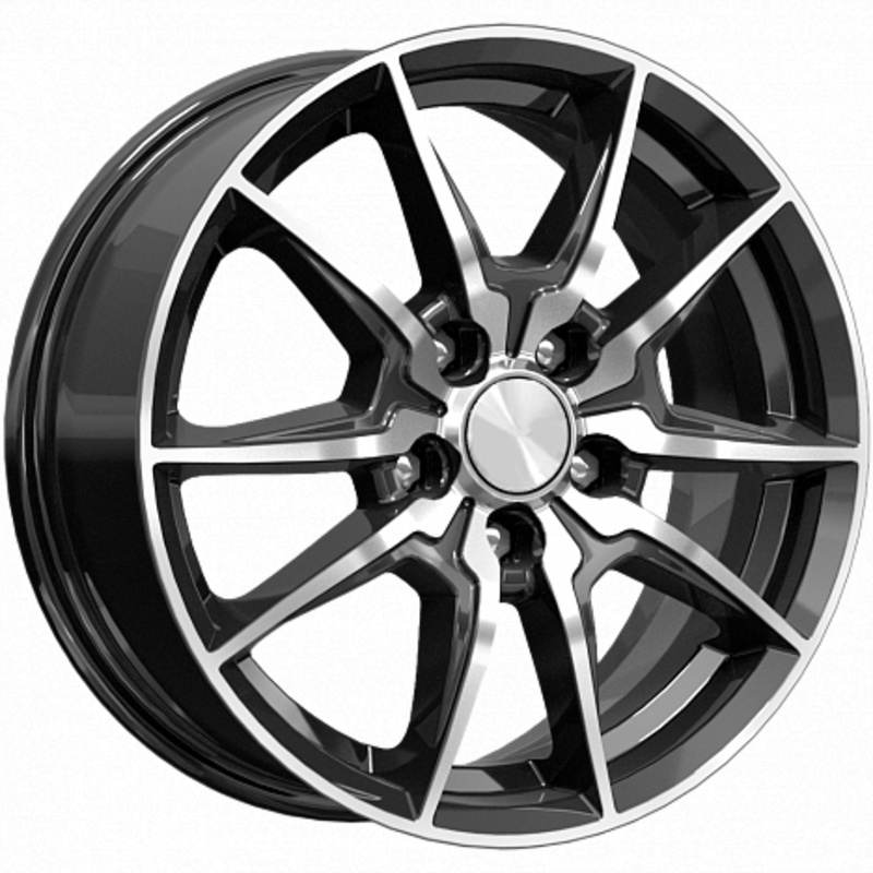 6,5x16/5x114,3 ET40 D66,1 Адамар-оригинал (КС886) Алмаз черный