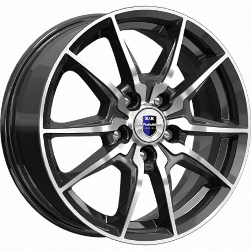 6,5x16/5x114,3 ET50 D67,1 Адамар (КС886) Алмаз черный
