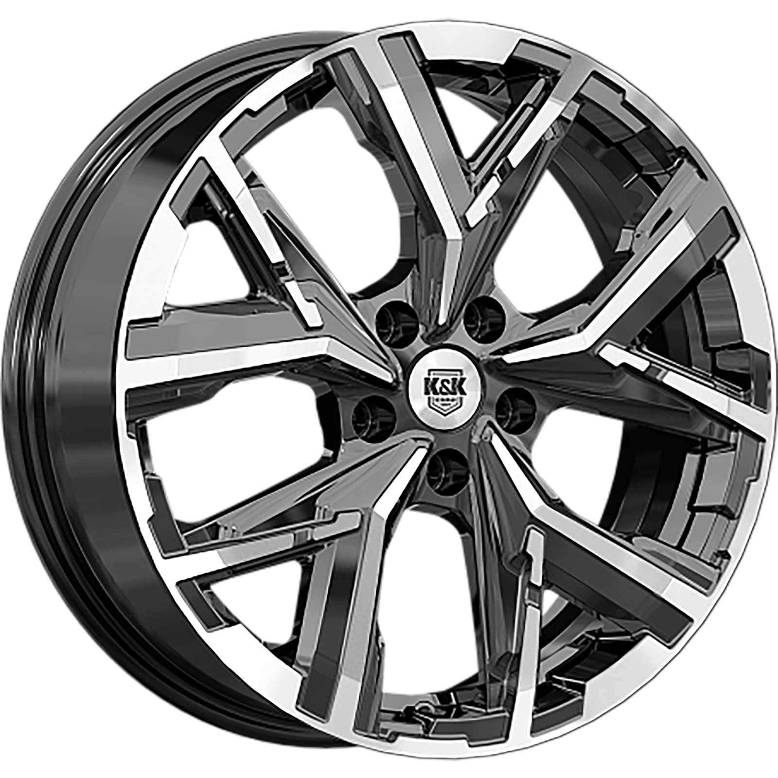 6,5x18/5x114,3 ET40 D66,6 Айона (КС1169) Алмаз черный