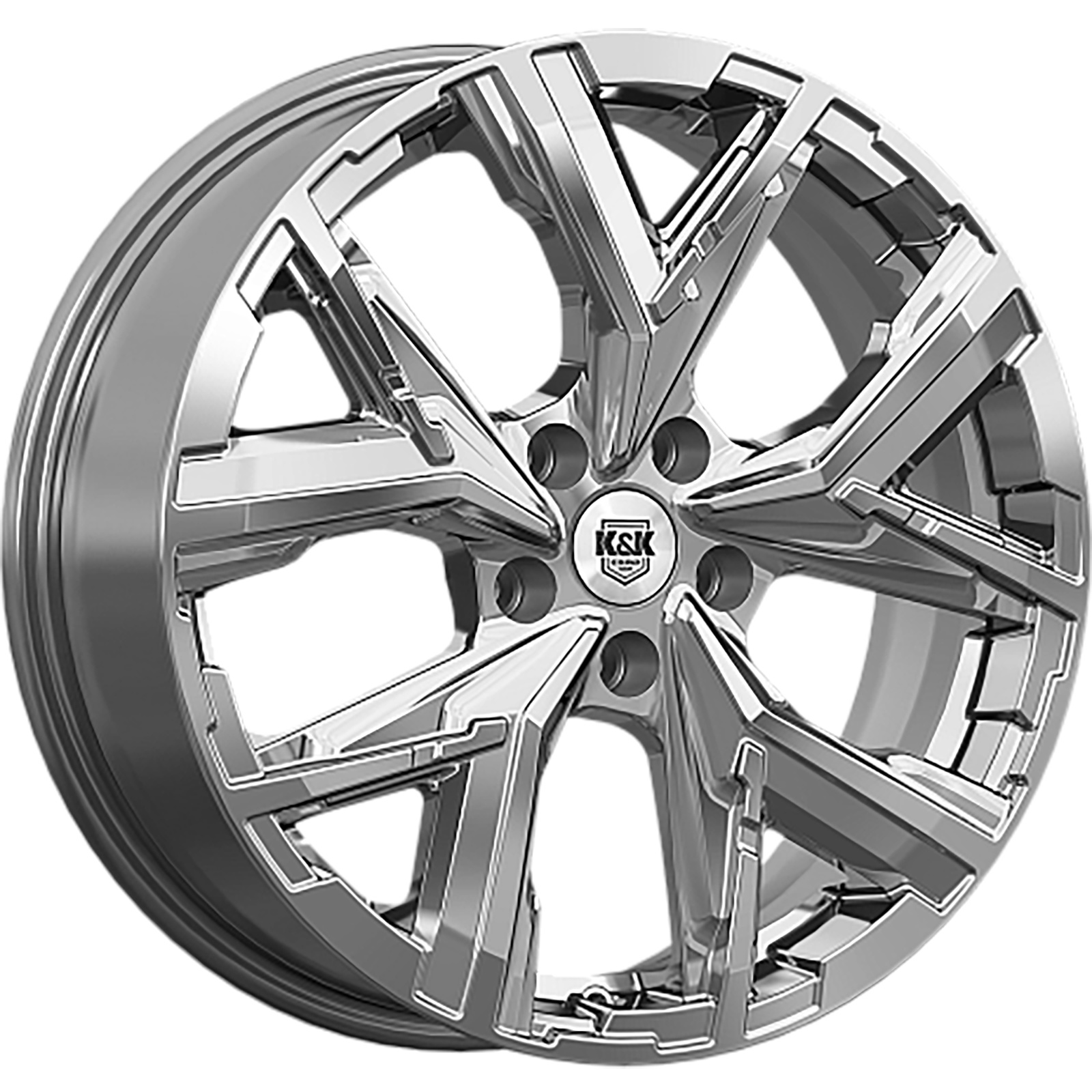 6,5x18/5x114,3 ET45 D67,1 Айона (КС1169) Дарк платинум