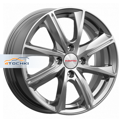 6x15/4x100 ET50 D60,1 Арнар-оригинал (КС890) Дарк платинум