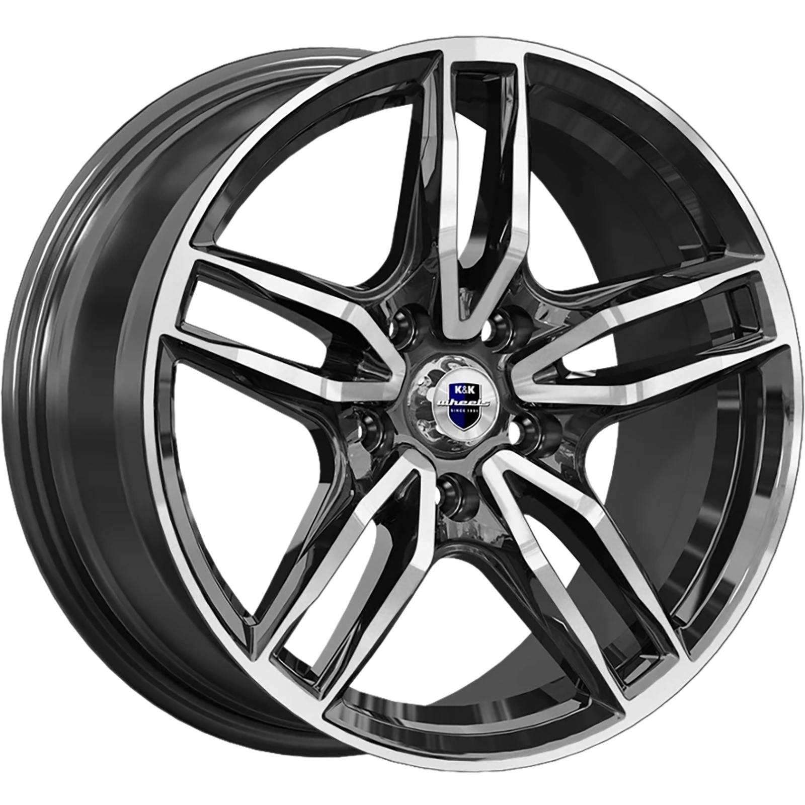 8x17/5x120 ET34 D72,6 Бартон (КС1110) Алмаз черный