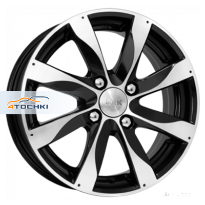 6x15/4x114,3 ET40 D66,1 Джемини-оригинал (КС617) Алмаз черный