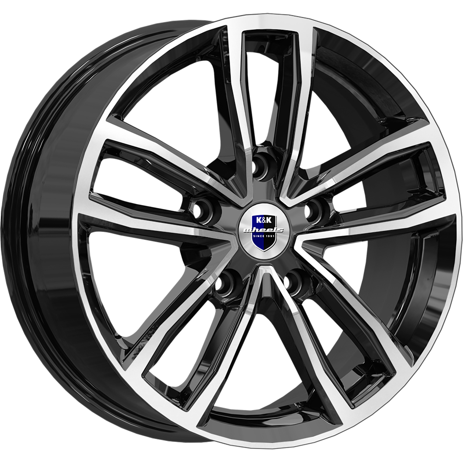 6,5x17/5x114,3 ET45 D67,1 Каланг (КС1086) Алмаз черный