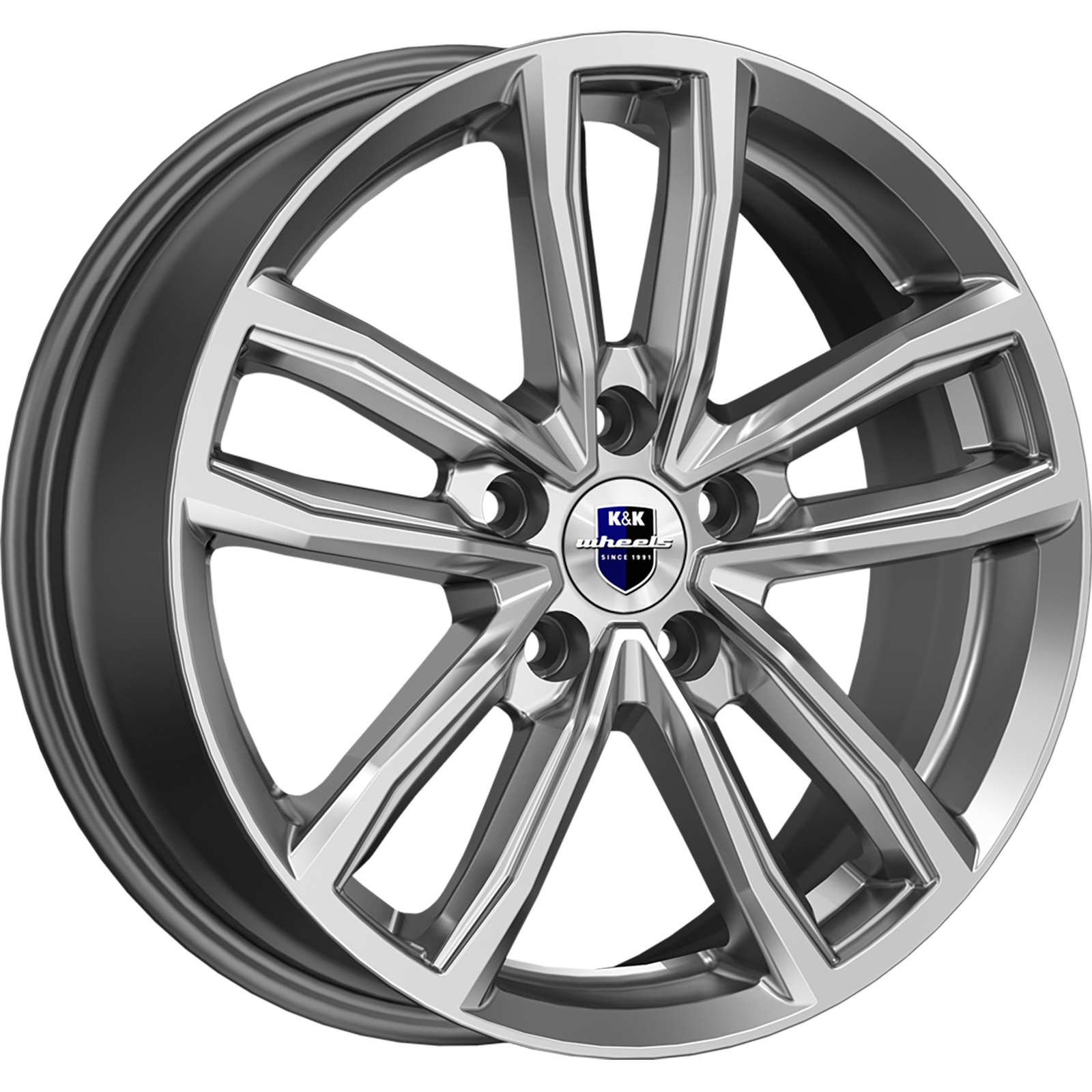 6,5x17/5x114,3 ET37 D66,6 Каланг (КС1086) Дарк платинум