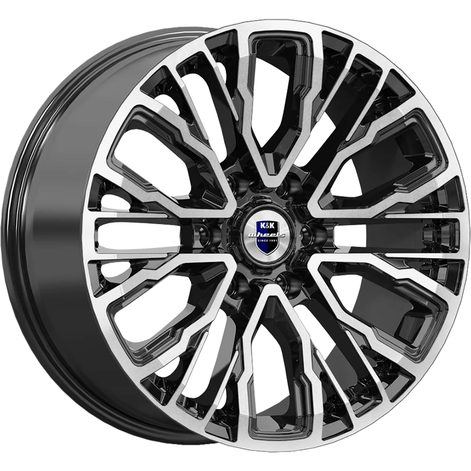 8,5x19/6x139,7 ET25 D106,1 Кортес (КС1102) Алмаз черный