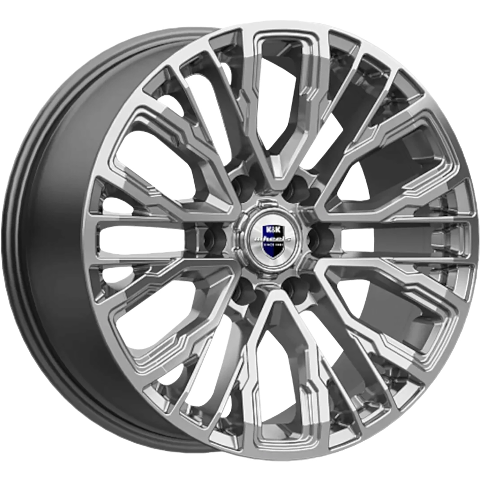 8,5x19/6x139,7 ET30 D106,1 Кортес (КС1102) Дарк платинум