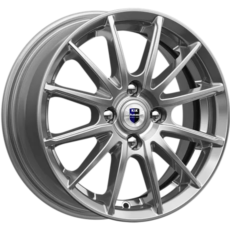 K&K 5,5x14/4x100 ET40 D56,6 Квант (КС960) Дарк платинум