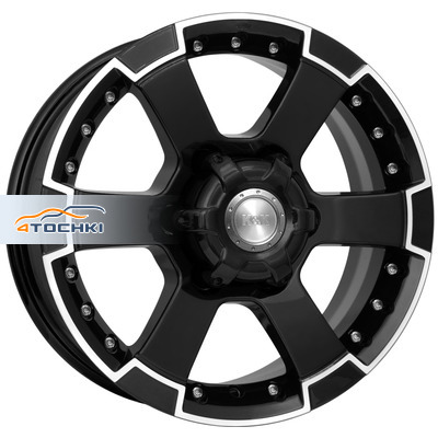 7x16/6x139,7 ET30 D106,1 M56 (КС593) Алмаз черный