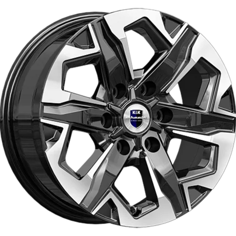 7,5x17/6x139,7 ET36 D100,1 Тейт (КС1050) Алмаз черный