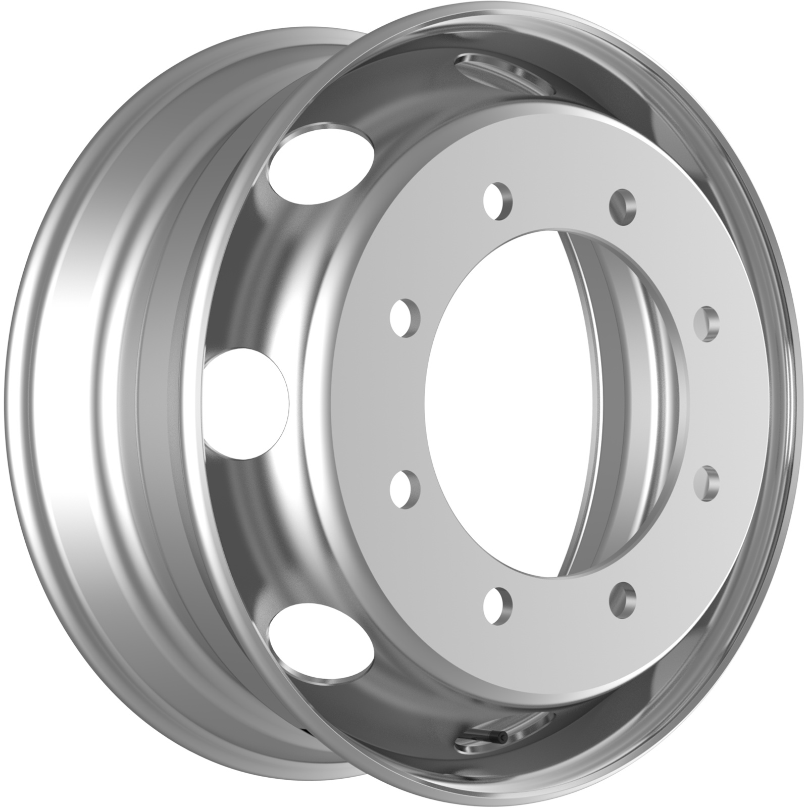 6,75x19,5/8x275 ET134 D221 M22 Silver (RZB36562OE) (12 мм) Компас 12 (б/к) 2 500 кг внутр.