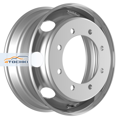 6,75x19,5/8x275 ET134 D221 M22 Silver (RZB36562OE) (12 мм) Компас 12 2 500 кг внутр.