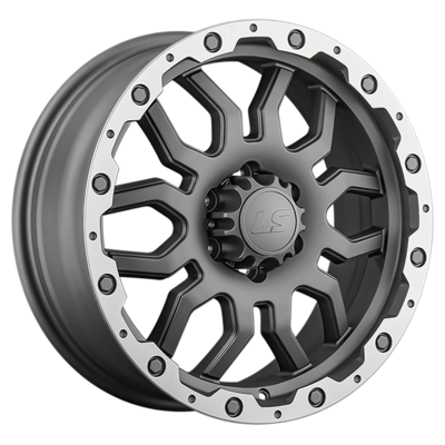LS R17  7,5J  PCD 6x114,3 ET40 ЦО 66,1 1285 MGML (конус, Колпак+лого)