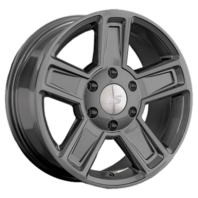 LS R17  8J  PCD 6x139,7 ET38 ЦО 100,1 1296 GM (конус, Колпак+лого)