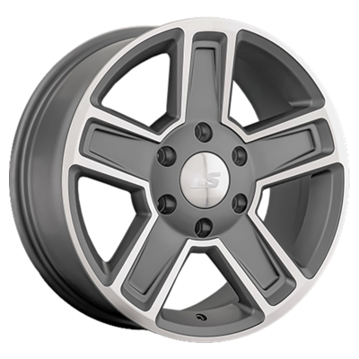 LS R17  8J  PCD 6x139,7 ET38 ЦО 100,1 1296 MGMF (конус, Колпак+лого)