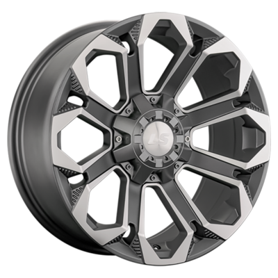 LS R18  9J  PCD 6x139,7 ET20 ЦО 106,1 1366 MGMF (конус, Колпак+лого)