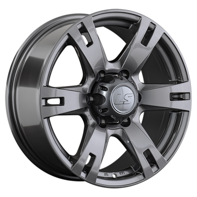 LS R17  8J  PCD 6x139,7 ET25 ЦО 100,1 182 GM (конус, Колпак+лого)