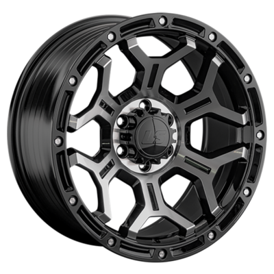 9x20/6x139,7 ET30 D100,1 RC68 BKF (конус, Колпак+лого)