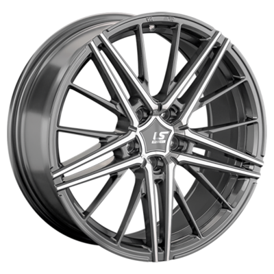 LS FlowForming R18  8J  PCD 5x108 ET45 ЦО 63,4 RC76 GMF (конус, Колпак+лого)