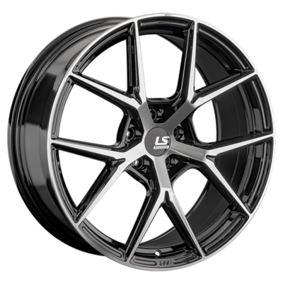 LS FlowForming R19  8,5J  PCD 5x108 ET30 ЦО 65,1 RC78 BKF (конус)