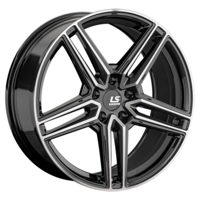 LS FlowForming R19  8,5J  PCD 5x114,3 ET30 ЦО 67,1 RC79 BKF (конус)