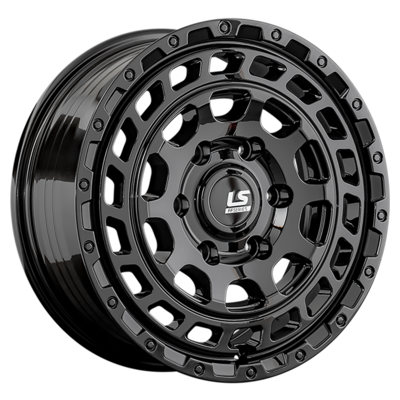 LS FlowForming R16  7J  PCD 6x139,7 ET38 ЦО 67,1 RC89 BK (конус)