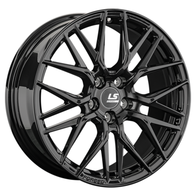 LS Forged R18  8J  PCD 5x112 ET38 ЦО 66,6 LS FG04 BK (конус, C570)