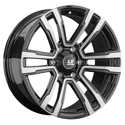 LS Forged R19  8,5J  PCD 6x139,7 ET36 ЦО 100,1 LS FG11 BKF (конус, C570)
