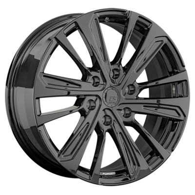 LS Forged R19  7,5J  PCD 6x139,7 ET25 ЦО 106,1 LS FG19 BK (конус, C570)