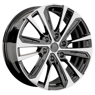 LS Forged R19  8,5J  PCD 6x139,7 ET45 ЦО 95,10 LS FG19 BKF (конус, C570)