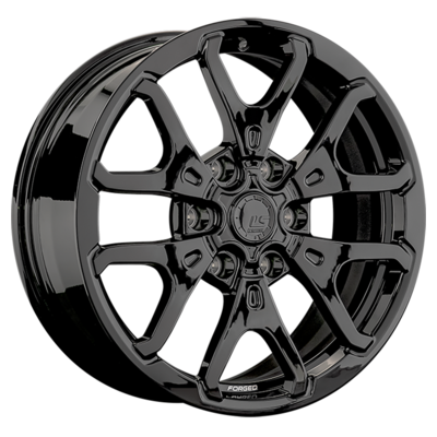 LS Forged R18  7,5J  PCD 6x114,3 ET46 ЦО 67,1 LS FG20 BK (конус, C570)