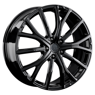 LS Forged R19  7,5J  PCD 5x108 ET38 ЦО 65,1 LS FG21 BK (конус, C570)