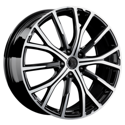 LS Forged R19  8J  PCD 5x112 ET52 ЦО 66,6 LS FG21 BKF (конус, C570)