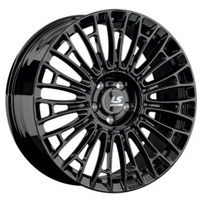LS Forged R21  8,5J  PCD 5x120 ET43,5 ЦО 72,6 LS FG25 BK (конус, Колпак+лого)