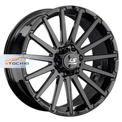 LS Forged R20  9J  PCD 6x139,7 ET30 ЦО 100,1 LS FG32 BK (конус, Колпак+лого)