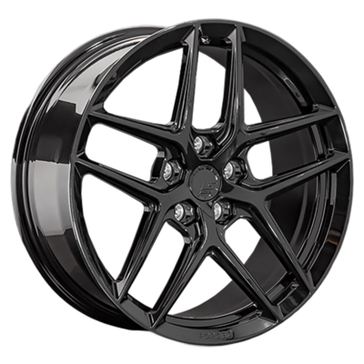 LS Forged R18  7,5J  PCD 5x112 ET20 ЦО 66,6 LS FG47 BK (конус, C570)