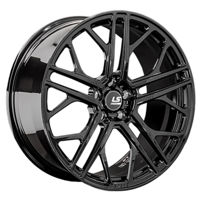 LS Forged R22  9,5J  PCD 5x114,3 ET47 ЦО 67,1 LS FG48 BK (конус, C570)