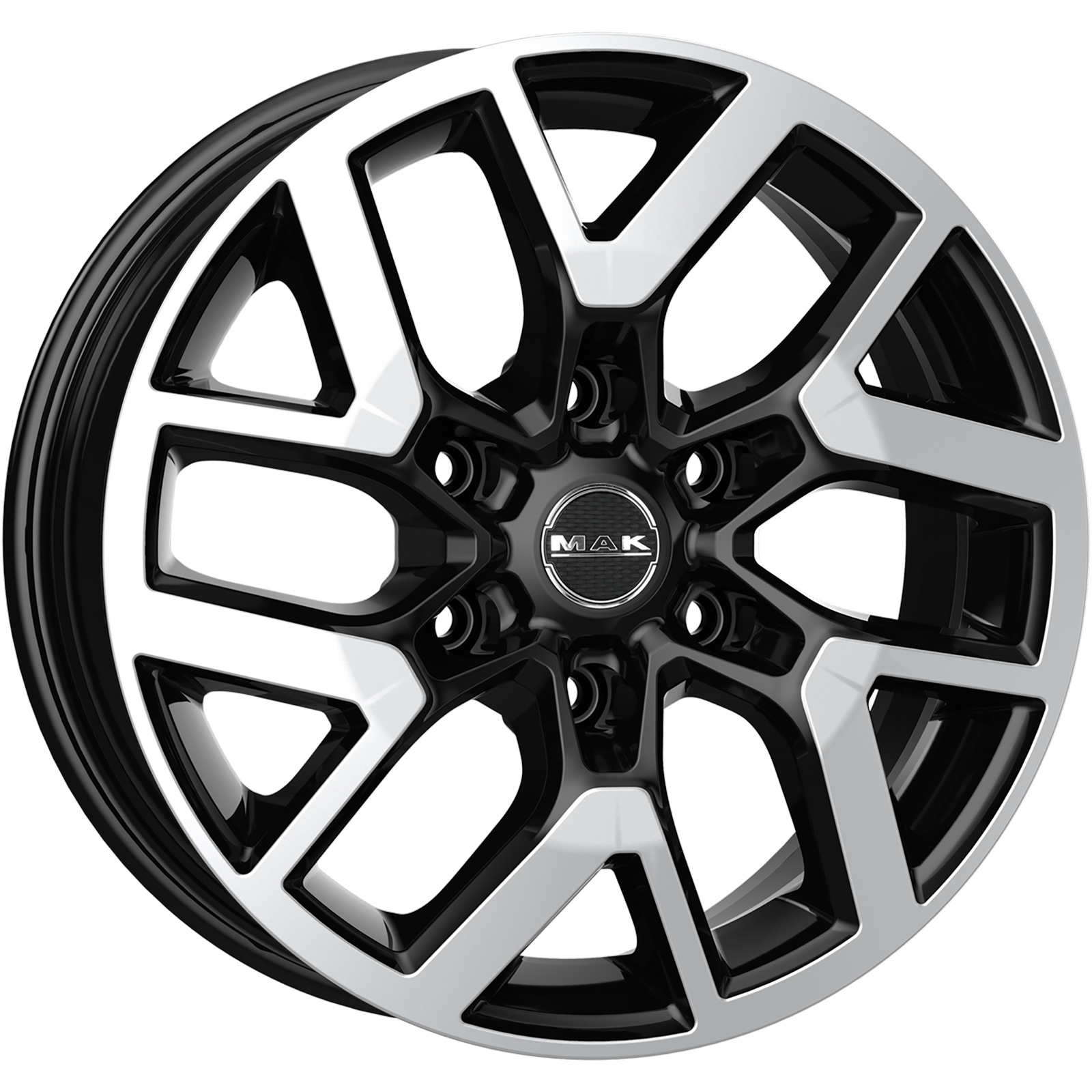 7,5x17/6x139,7 ET33 D100,1 Gravel Black mirror