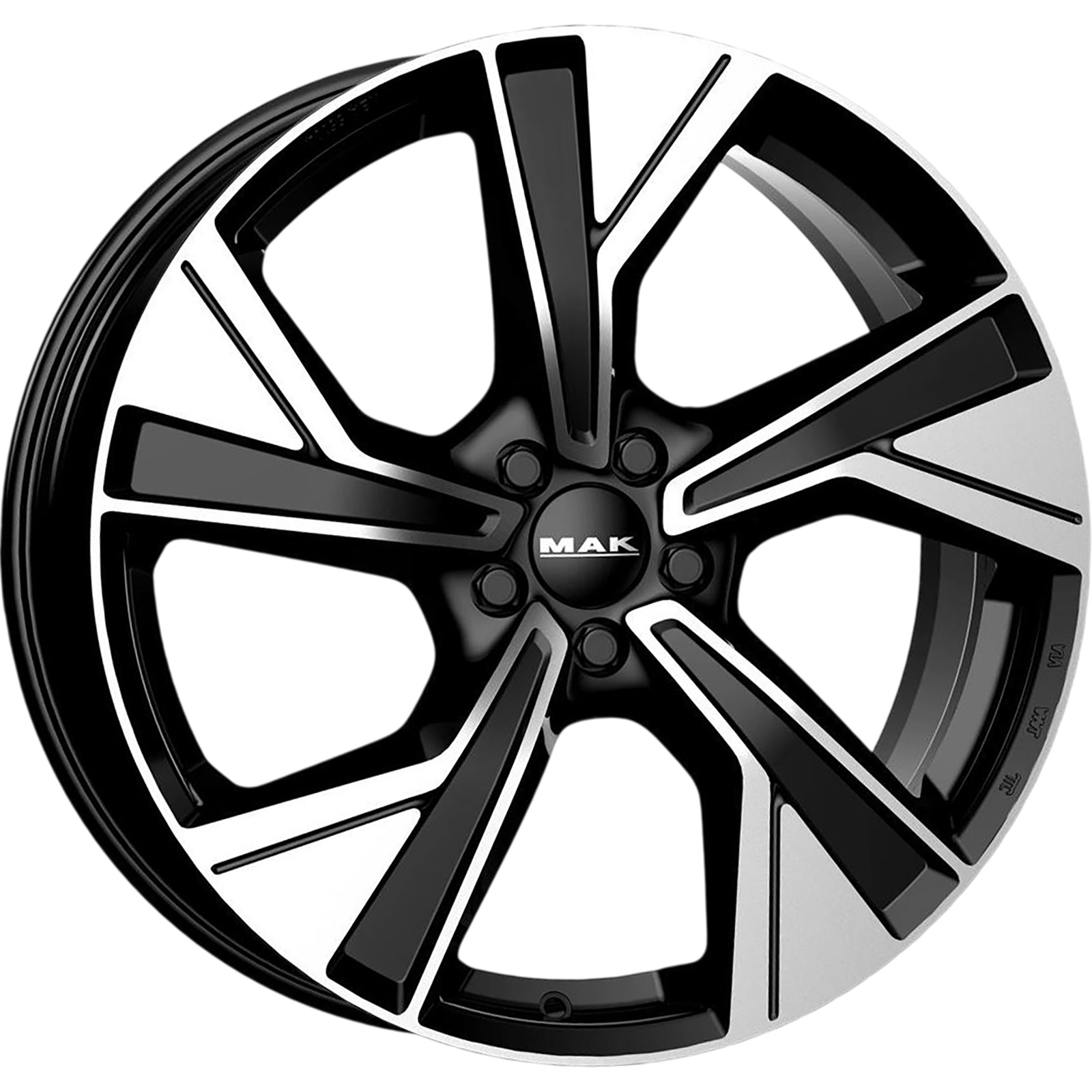 7,5x19/5x108 ET50 D63,4 Malmoe Black mirror