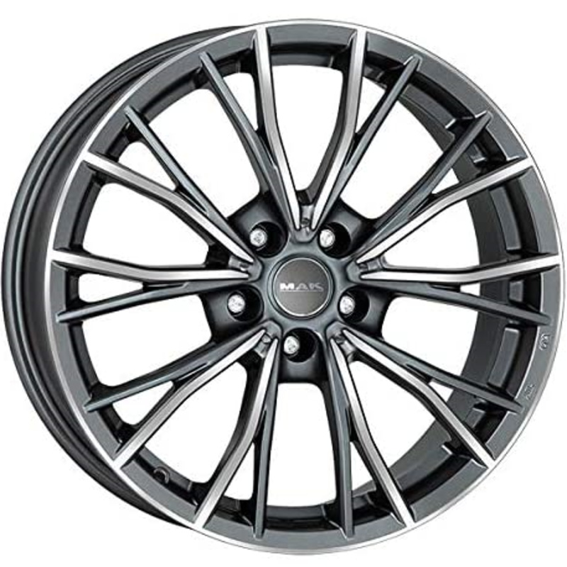 7,5x18/5x120 ET45 D72,6 Mark Gunmetal Mirror Face