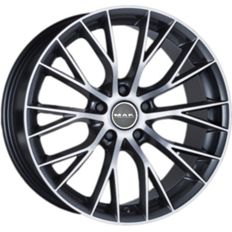 9,5x20/5x112 ET35 D76 Munchen Gunmetal Mirror Face