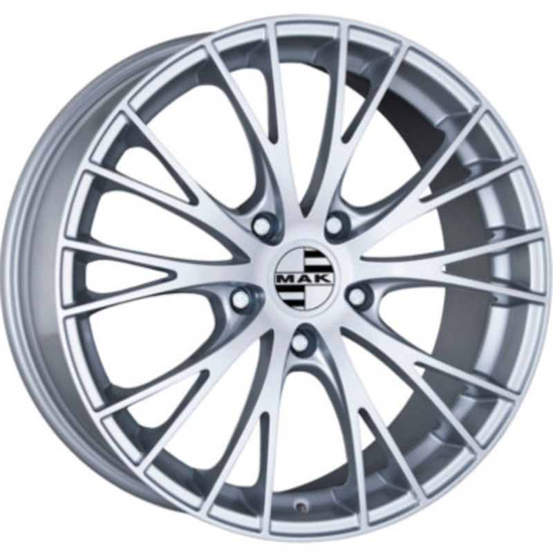 10x21/5x130 ET50 D71,6 Rennen Silver