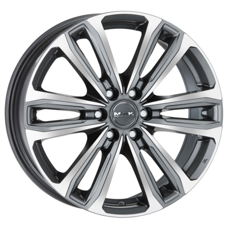 8x18/6x139,7 ET20 D112 Safari 6 Gunmetal Mirror Face