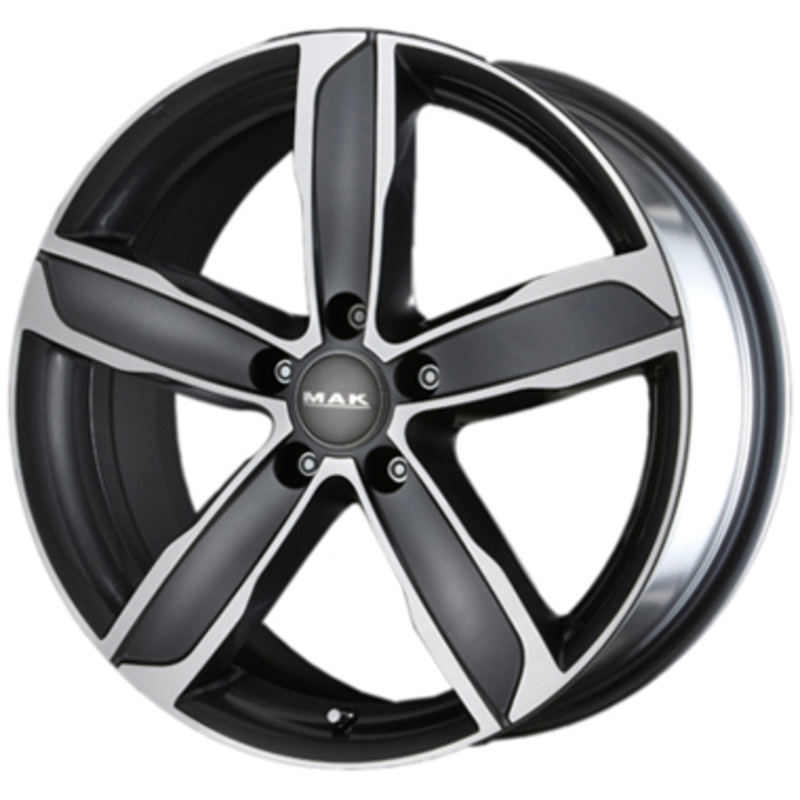 8x18/5x112 ET50 D57,1 Stadt Gunmetal Mirror Face
