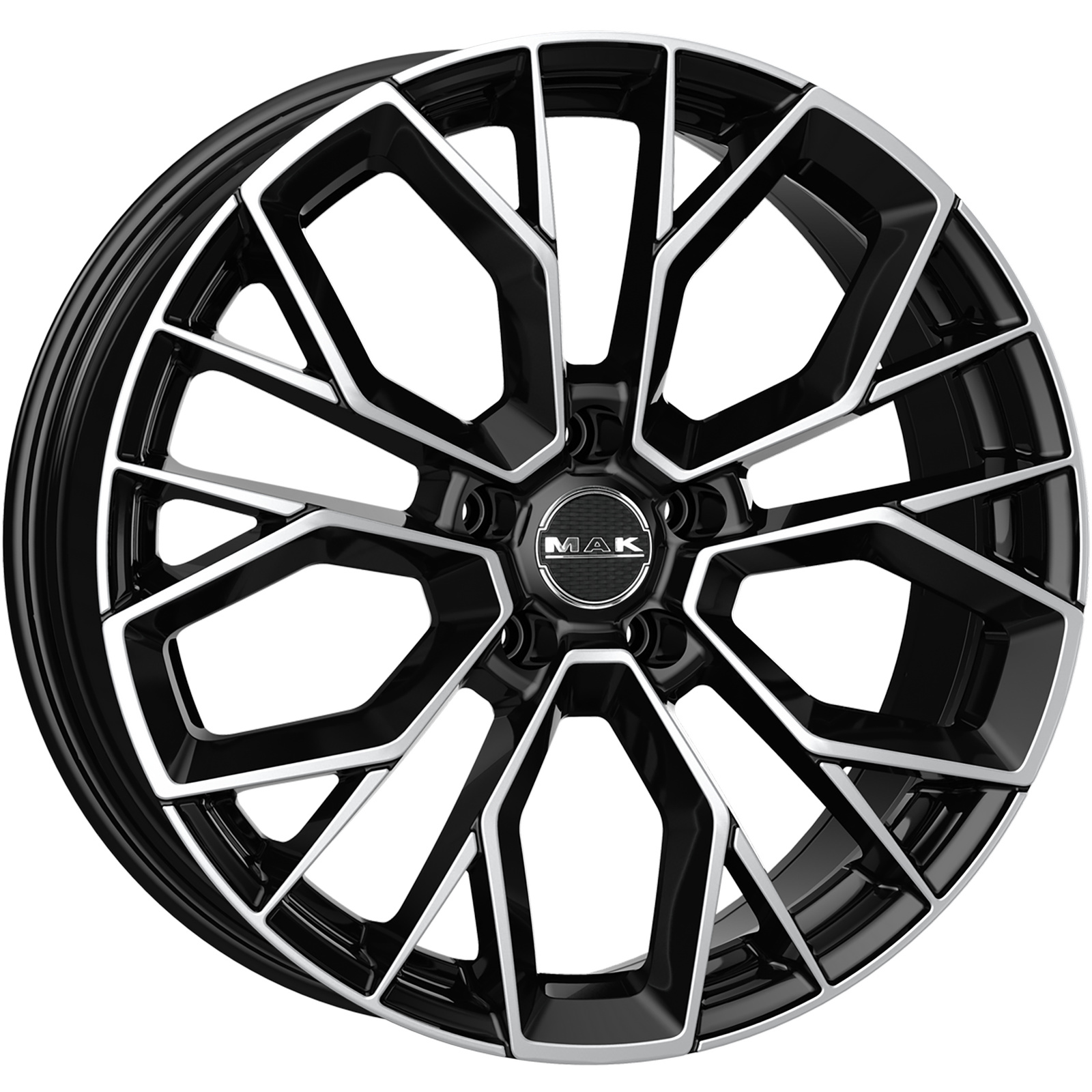 8x18/5x108 ET45 D72 Stilo Black mirror